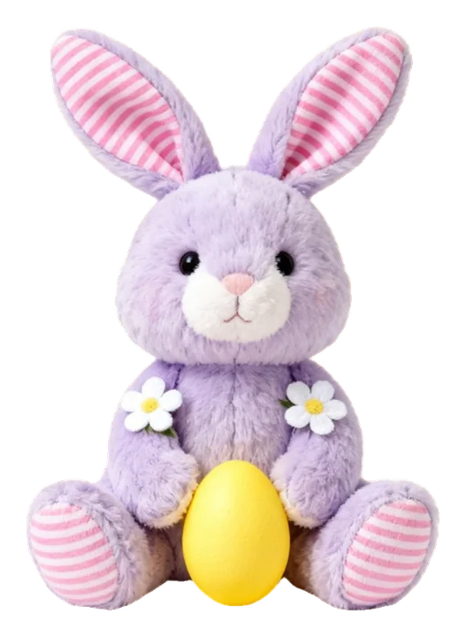 Osterhase mit Ei